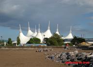 Butlins Minehead Cheap Caravan Hire - Skyline from Beach